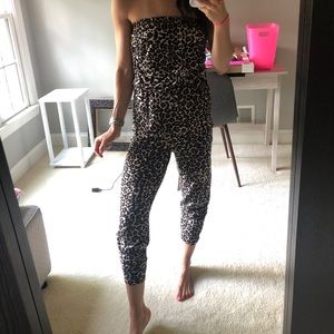 Leopard Jumpsuit size Small